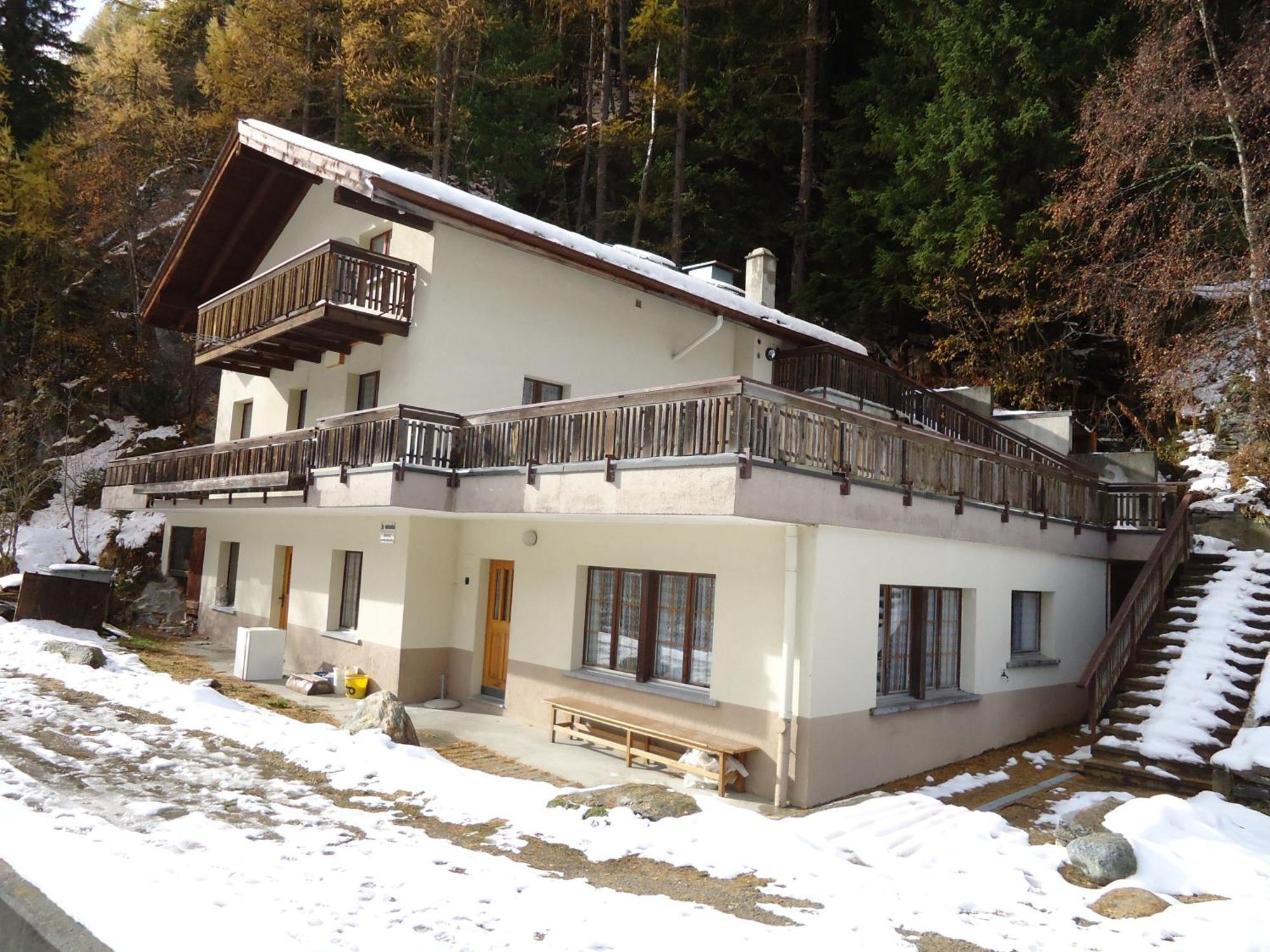 Apartamento Haus Pickelschmiede Saas-Grund Exterior foto